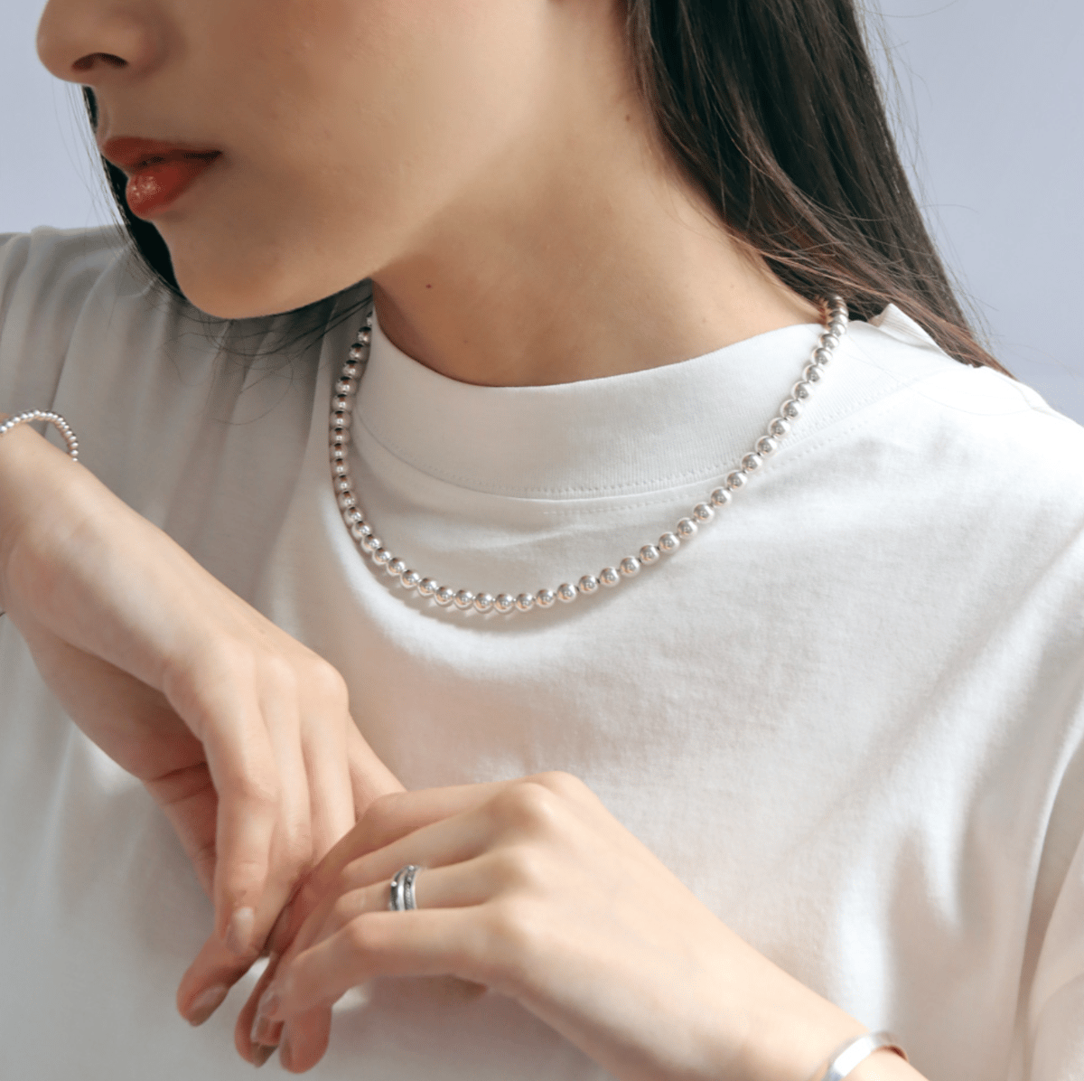 ERICKA NICOLAS BEGAY 6mm/45cm Shiny navajo pea