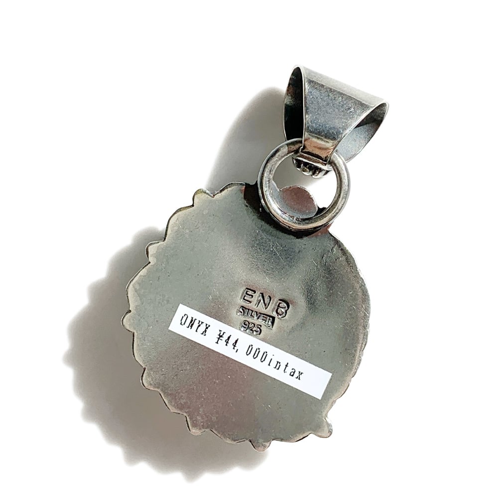 ERICKA NICOLAS BEGAY【05 オニキス ペンダントトップ 】ハンドメイド