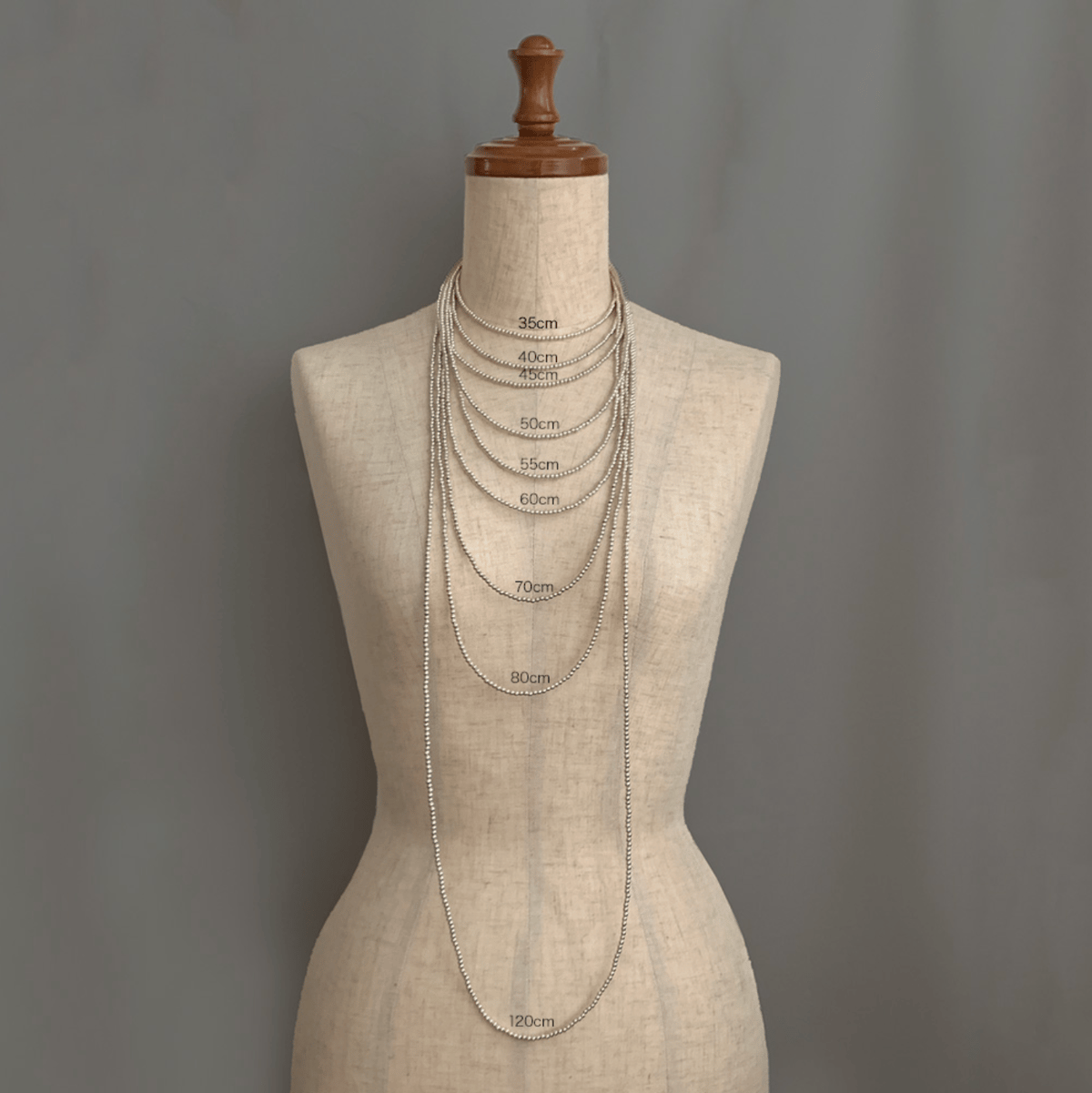 【専用】ERICKA NICOLAS BEGAY ナバホパール3mm35美品 Ericka Nicolas Begay ナバホパールネックレス Navajo Pearl Necklace