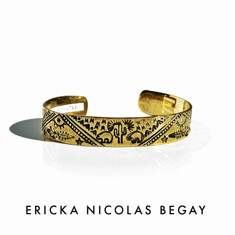 ERICKA NICOLAS BEGAY バングル　2個 ERICKA NICOLAS BEGAY バングル 2本セット ERICKA NICOLAS BEGAY