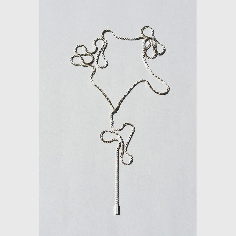 SASKIA DIEZ サスキアディツ】 SILVER FRINGE NECKLACE NO