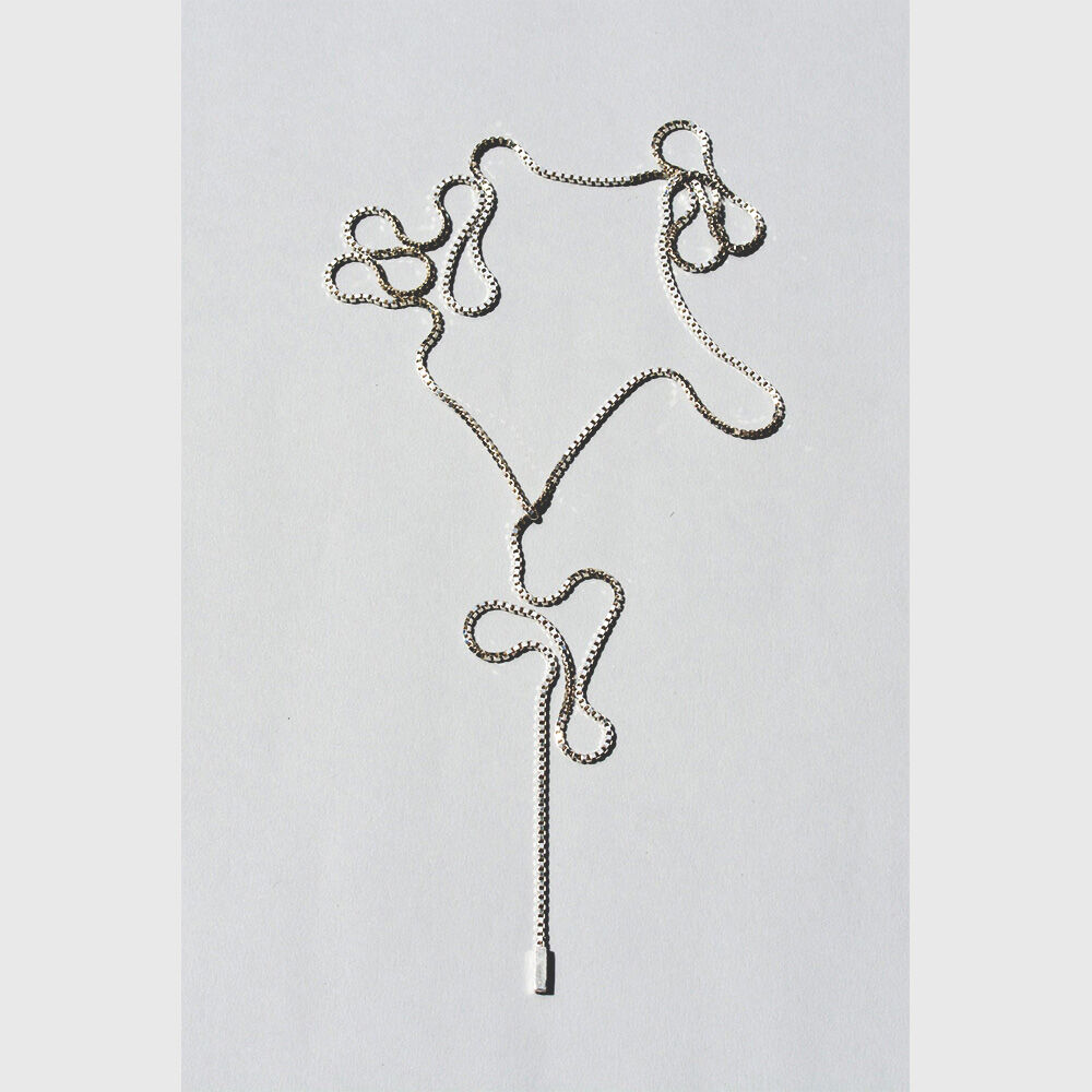 SASKIA DIEZ サスキアディツ】 SILVER FRINGE NECKLACE NO
