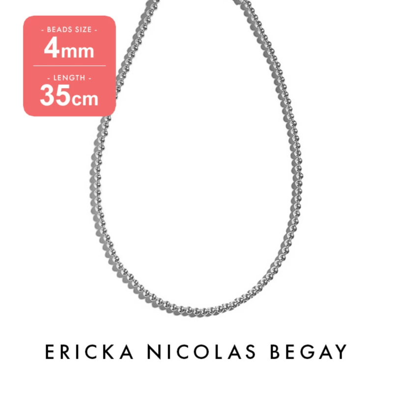 ERICKA NICOLAS BEGAY 4mm/35cm Navajo Pearl Neck
