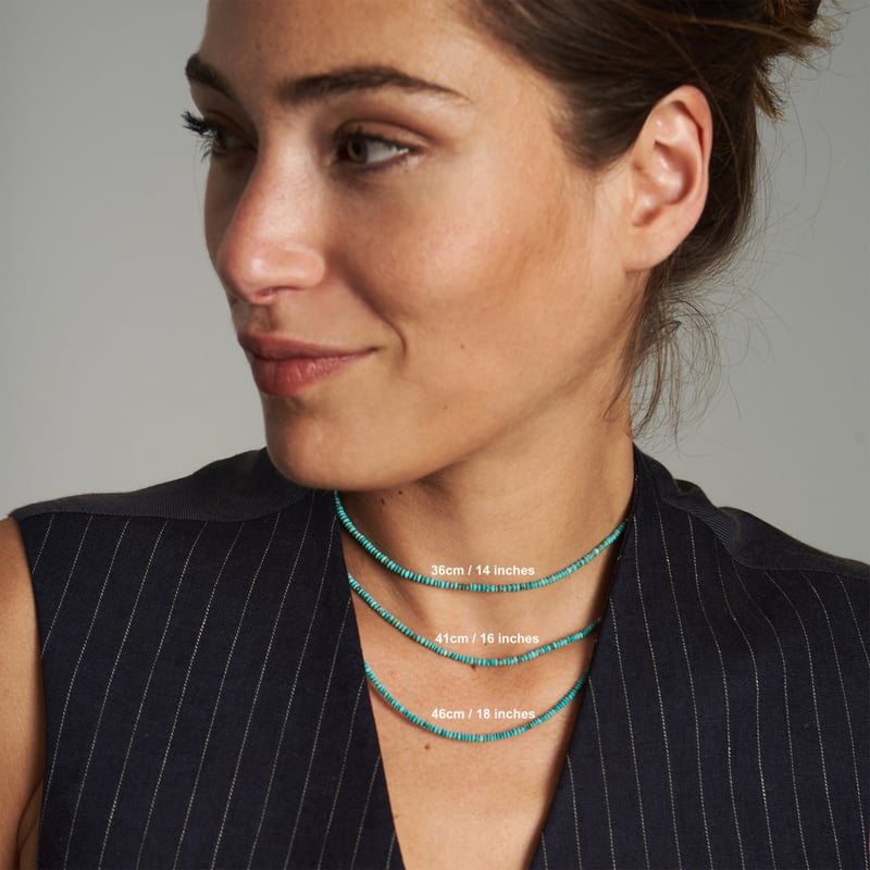 HARPO アルポ【ターコイズ ビーズ ネックレス】 | SPARKLE