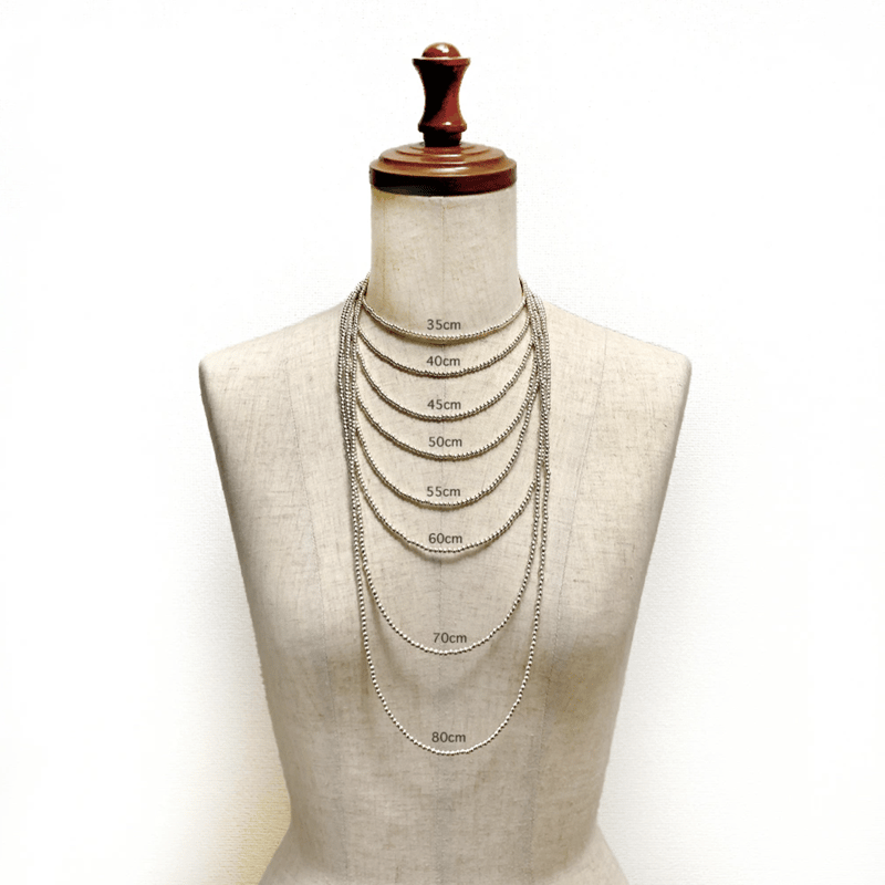 ERICKA NICOLAS BEGAY【3mm/80cm Shiny navajo pear