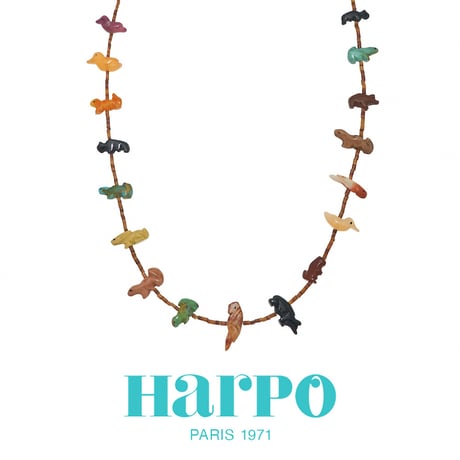 HARPO アルポ【フェティシュアニマルネックレス 70cm 】