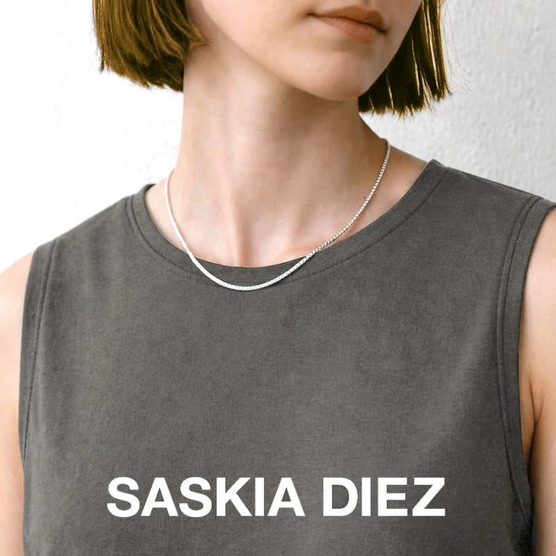 SASKIA DIEZ サスキアディツ】 シルバー ファイン キュービック