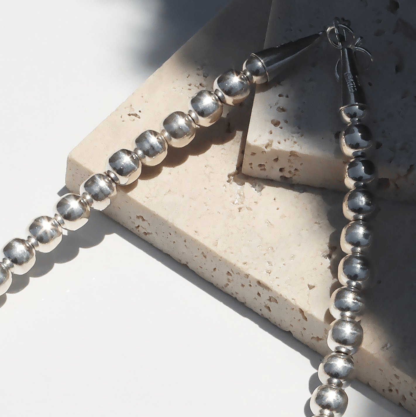 ERICKA NICOLAS BEGAY 7mm/40cm Navajo Pearl Neck