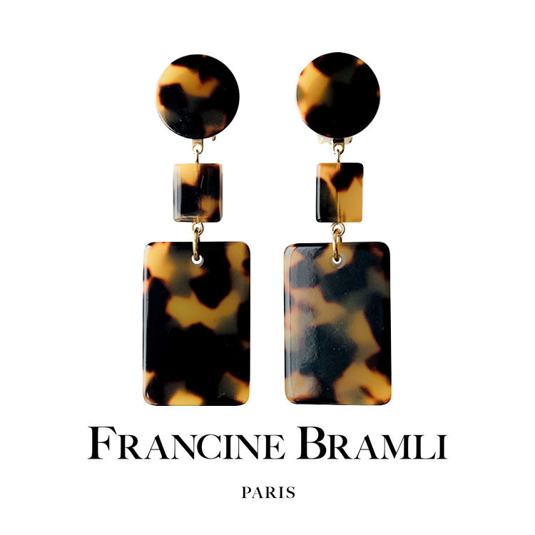 FRANCINE BRAMLI PARIS【eph_2420 イヤリング】クリップ式