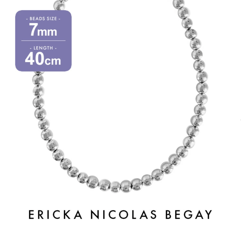 ERICKA NICOLAS BEGAY【7mm/40cm Shiny navajo pear...