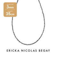 ERICKA NICOLAS BEGAY 3mm/60cm Oxidized navajo