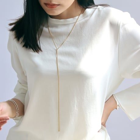 【SASKIA DIEZ サスキア ディツ】GOLD FRINGE NECKLACE NO1 ゴールド フリンジ ネックレス