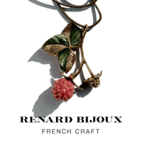 Renard Bijoux レナード ビジュー フレンチクラフト 【Rapsberry Necklace】