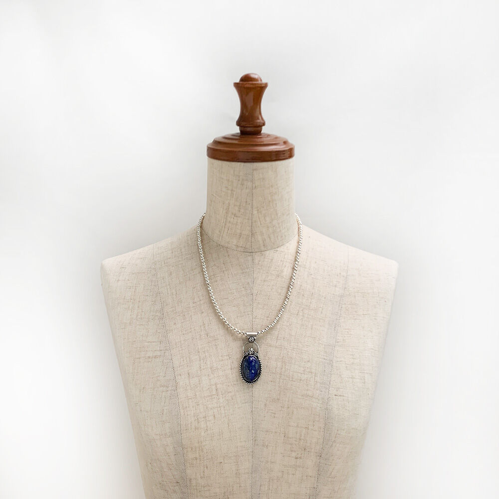 エリッカ ニコラス ビゲイ】5mmナバホパールネックレス 50cm