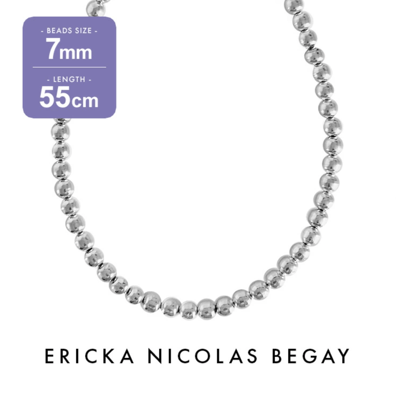 ERICKA NICOLAS BEGAY 7mm/55cm Navajo Pearl Neck