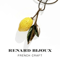 Renard Bijoux レナード ビジュー フレンチクラフト 【Lemon Necklace レモン ネックレス】