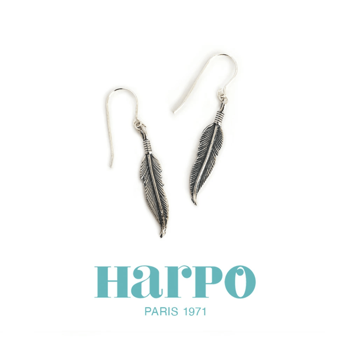 HARPO アルポ【bow09】NAVAJO FEATHER EARRINGS ナバホ フェ...