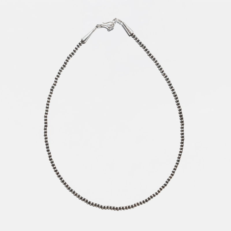 ERICKA NICOLAS BEGAY 3㎜ 45㎝ ナハボパールネックレス ERICKA NICOLAS BEGAY(エリッカニコラスビゲイ)/NAVAJO PEARL