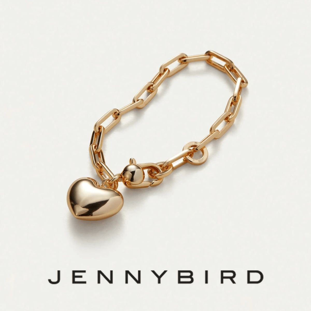 JENNY BIRD【ゴールド パフィー ハート ブレスレット】ジェニー JENNY BIRD【ゴールド パフィー ハート ブレスレット】ジェニー