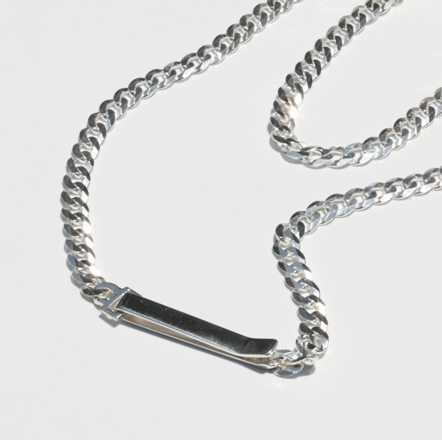 SASKIA DIEZ ２連 シルバー ネックレス SASKIA DIEZ サスキアディツ】シルバーアイデンティティーラソー