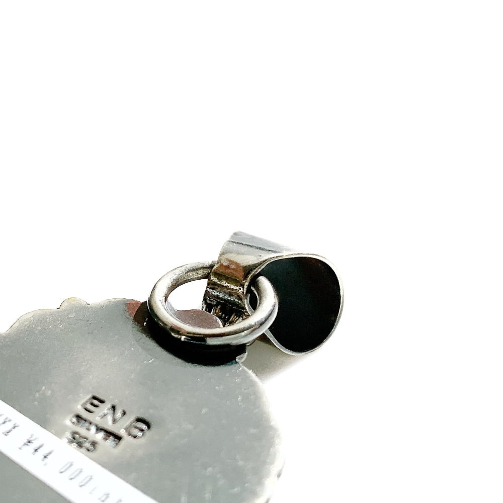 ERICKA NICOLAS BEGAY オニキスヘッド ペンダントトップ ERICKA NICOLAS BEGAY【05 オニキス ペンダントトップ 】ハンドメイド