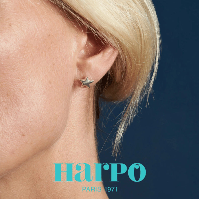 HARPO アルポ【Stars Studs Silver Earrings ピアス】スタッドピ