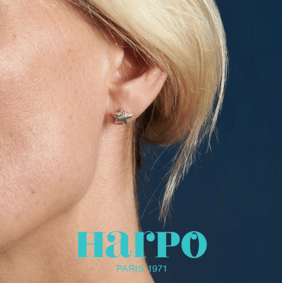 HARPO アルポ【Stars Studs Silver Earrings ピアス】スタッドピ