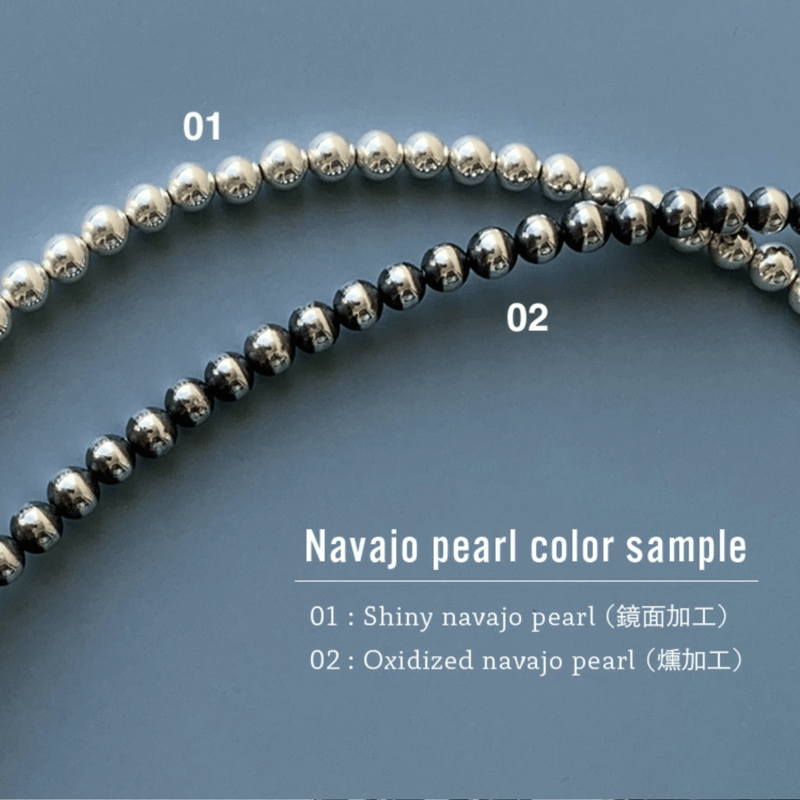 ERICKA NICOLAS BEGAY【4mm/110cm Shiny navajo pea ERICKA NICOLAS BEGAY【4mm/110cm Shiny navajo pea