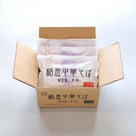 稲庭 中華そば 比内地鶏スープ付 6袋セット