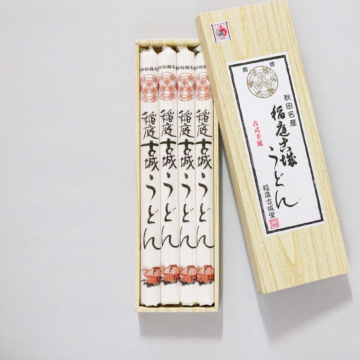 稲庭古城堂「お徳用稲庭うどん」500g × 12袋 稲庭古城堂「お徳用稲庭うどん」500g × 12袋の通販 by 激安's