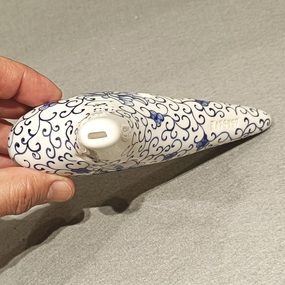 ピエタオカリナソプラノ３Fエクセレント吊り穴付 フォーカリンク オカリナ ソプラノF シングル管 ブループリント