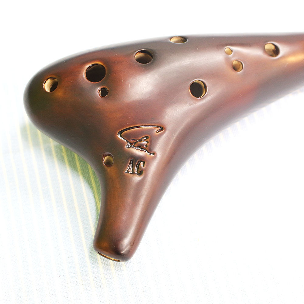 フォーカリンク オカリナ アルトC シングル管 漆 | スガナミ楽器 