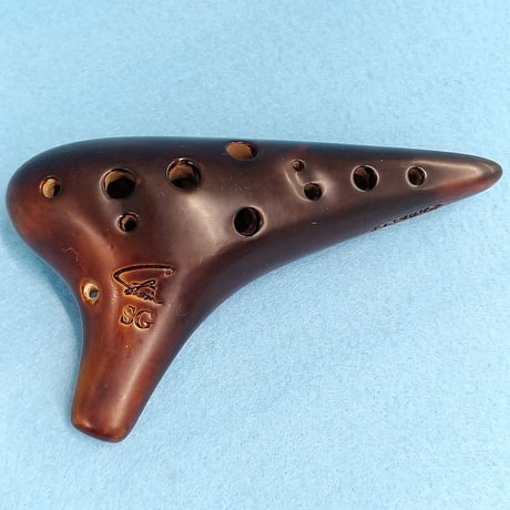 フォーカリンク オカリナ ソプラノG シングル管 漆