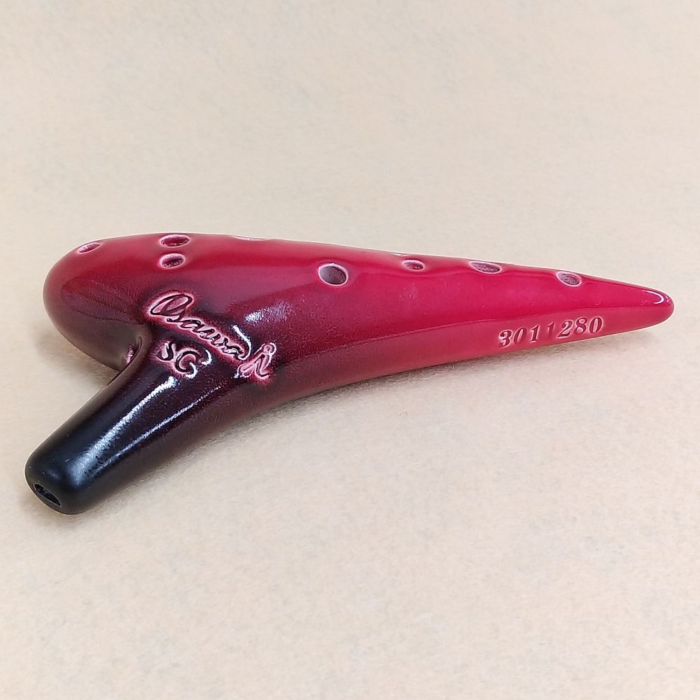 792】Osawa Ocarina SC 赤 オーサワオカリナｉシリーズ original