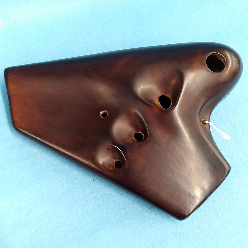 オオサワ オカリナ アルトC トリプレット管 ソロタイプ AC-TSU 漆