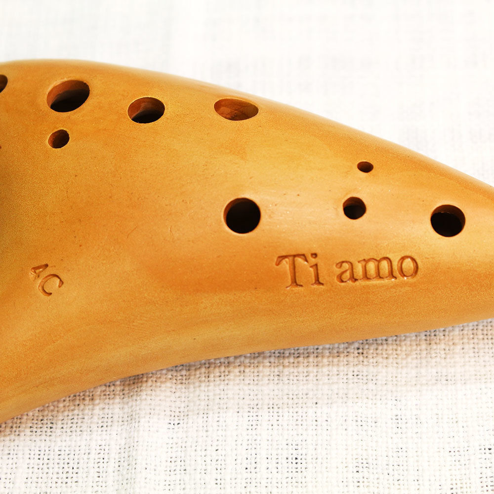 ティアーモ オカリナ アルトC シングル管 イタリアーナシリーズ 合奏