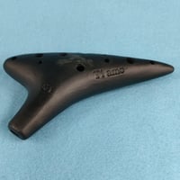 ティアーモ オカリナ アルトC シングル管 黒陶シリーズmf(メゾフォルテ