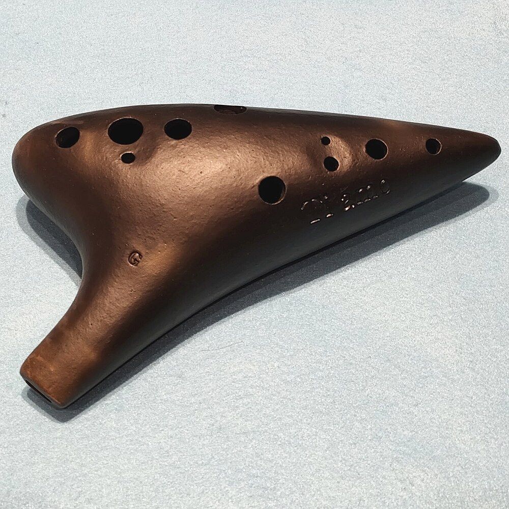 ティアーモ オカリナ アルトG シングル管 黒陶シリーズmf ティアーモ オカリナ アルトG シングル管 黒陶シリーズmf