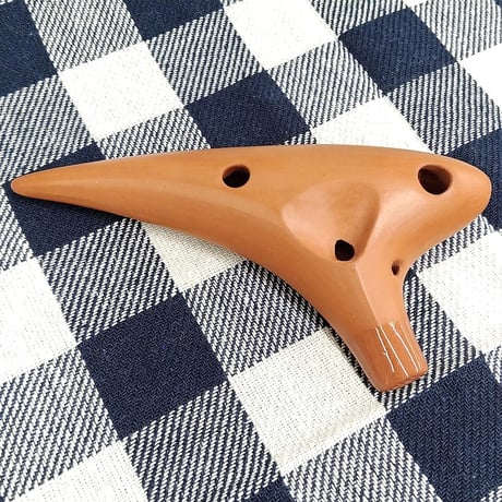 フォーカリンク オカリナ ソプラノC シングル管 テラコッタ