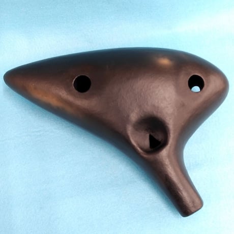 ティアーモ オカリナ バスC シングル管 黒陶シリーズ 合奏モデル 大沢セレクション O7C