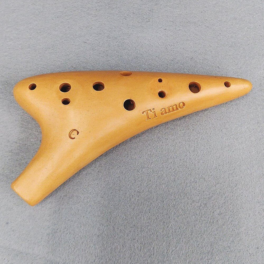 ティアーモ オカリナ ソプラノC シングル管 イタリアーナシリーズmf