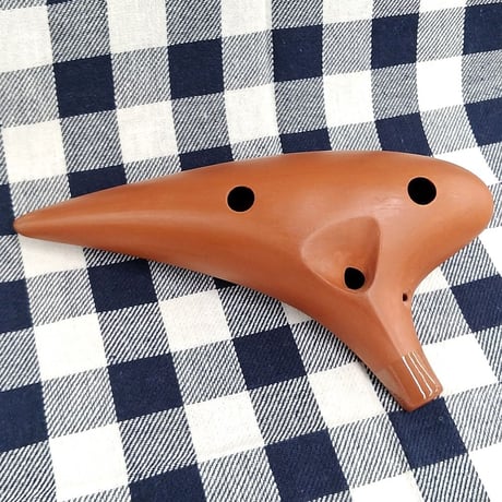 フォーカリンク オカリナ アルトF シングル管 テラコッタ