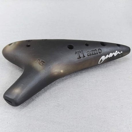 ティアーモ オカリナ ソプラノG シングル管 黒陶シリーズ 合奏モデル 大沢セレクション O2G