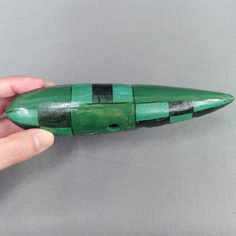 アケタ オカリナ アルトC シングル管 市松模様 Rモデル RT-5C-I