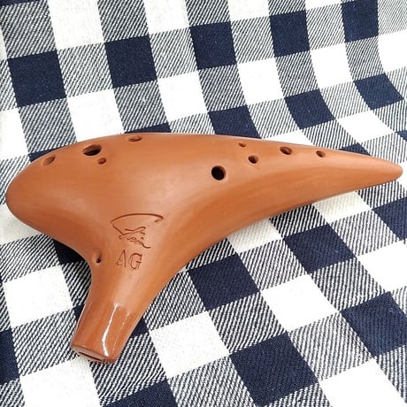 フォーカリンク オカリナ アルトG シングル管 テラコッタ
