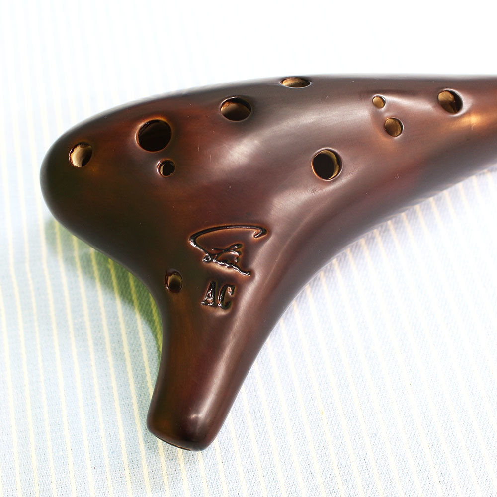 フォーカリンク オカリナ アルトC シングル管 漆 | スガナミ楽器