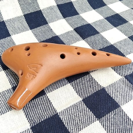 フォーカリンク オカリナ ソプラノF シングル管 テラコッタ