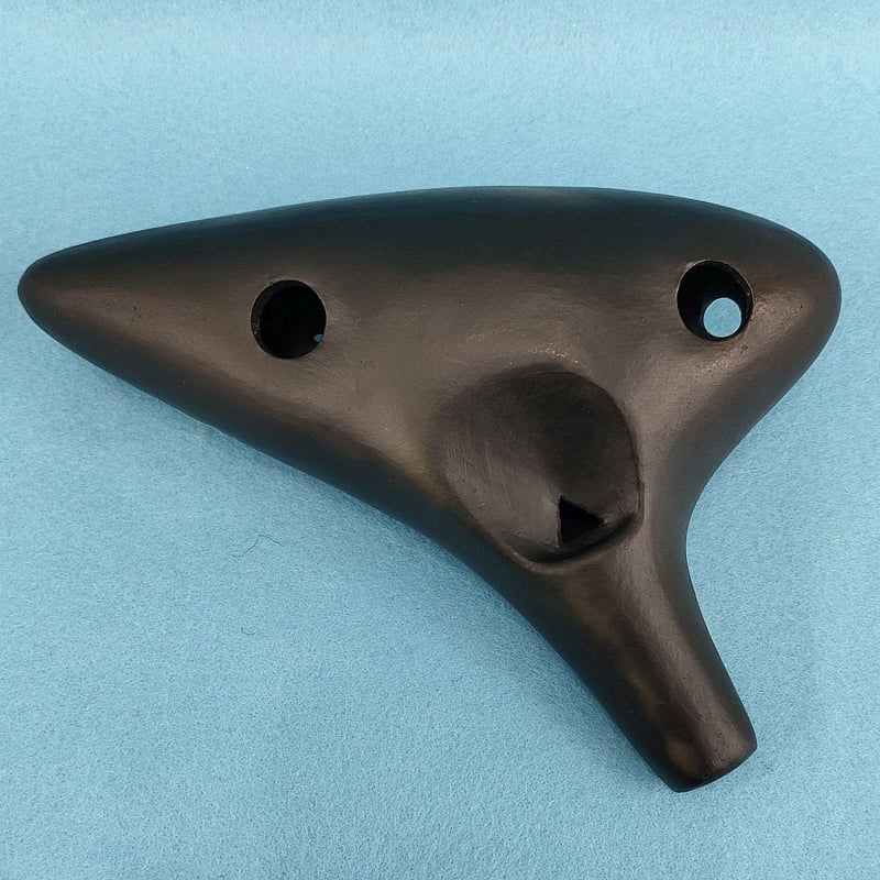 ティアーモ オカリナ アルトG シングル管 黒陶シリーズ 合奏モデル