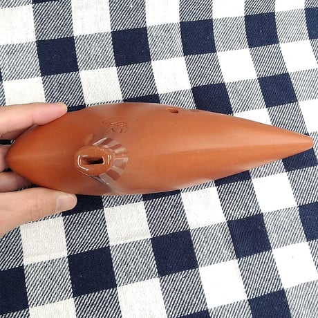 フォーカリンク オカリナ アルトF シングル管 テラコッタ