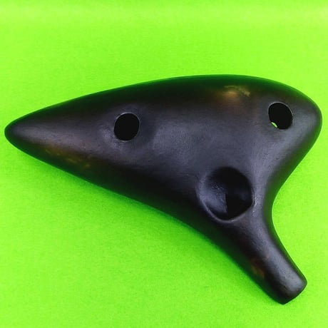 ティアーモ オカリナ バスC シングル管 黒陶シリーズ 合奏モデル 7C